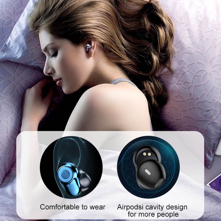 Écouteurs sans fil Bluetooth 5.0 tactiles A6 TWS avec boîtier de charge et écran LED intelligent, assistant vocal, connexion mémoire et appels HD, A6 noir, A6 bleu, A6 argent